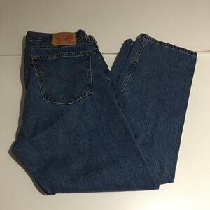 Levi's 505 Mens Jeans Size 36x30 Regular Fit Medium Wash